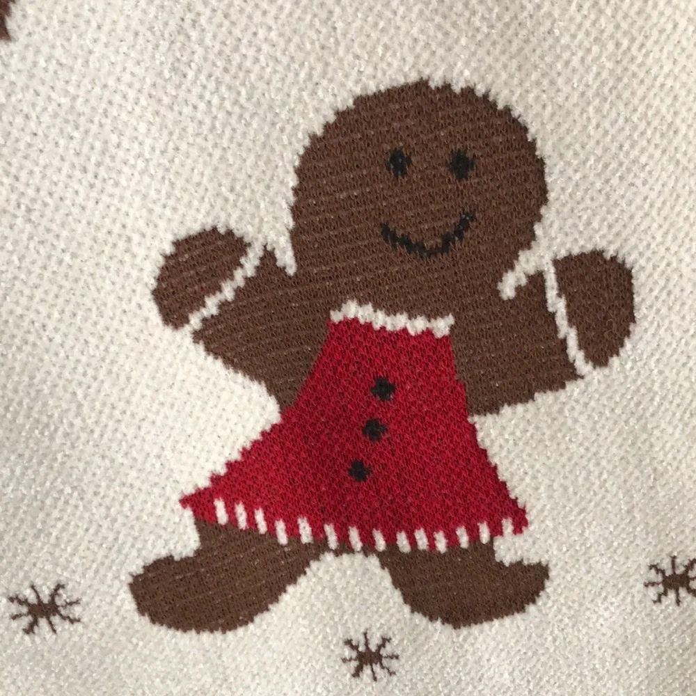 Jingles & Joy GINGERBREAD & CANDY CANES Throw Blanket Christmas Holiday